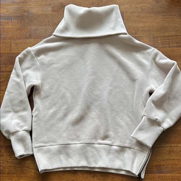 Truth By Republic Tops - Truth ribbed cowl neck athletic double side zip long sleeve active top size S​​​